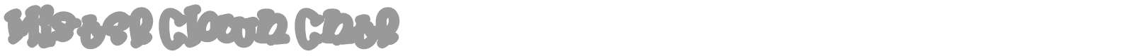 Mister Clown font preview